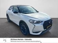 Occasion DS Automobiles DS3 Crossback Connected Chic 2021 Blanc perle nacré  toit noir perla n. SUV