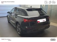 Occasion Audi A3 S-Line 150 ch (110 kW) 2024 Noir mythe métallisé