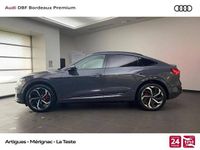 Occasion Audi Q8 Sportback e-tron S-Line 300 kW (408 ch) 2024 Gris magnétique SUV