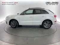 Occasion Audi Q3 Exclusive 150 ch (110 kW) 2018 Blanc glacier métallisé SUV