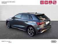 Occasion Audi A3 S-Line 110 ch (80 kW) 2023 Gris daytona nacré Berline
