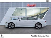 Occasion Audi A7 Sportback S-Line 204 ch (150 kW) 2022 Blanc glacier métallisé Citadine