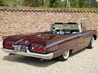 Occasion Ford Thunderbird 300 ch (220 kW) 1960 Rouge Cabriolet