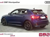 Occasion Audi A1 Sportback S-Line 150 ch (110 kW) 2024 Bleu navarre métallisé noir mythe métallisé Citadine