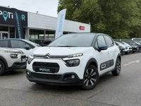Occasion Citroën C3 PureTech 2023 Blanc banquise (o)  bleu emeraude Berline