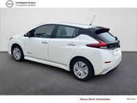 occasion Nissan Leaf LEAF 2019 - Blanc Métallisée -Electrique 40kWh Business