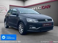 Occasion VW Polo LOUNGE 91 ch (66 kW) 2016 Noir Citadine