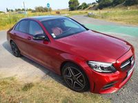 Occasion Mercedes C220 AMG line 194 ch (142 kW) 2019 Rouge Berline