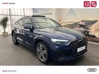 Occasion Audi Q5 Sportback S-Line 163 ch (119 kW) 2022 Bleu navarre métallisé SUV