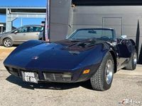 Occasion Chevrolet Corvette Stingray 194 ch (142 kW) 1974 Bleu Cabriolet