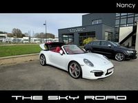 Occasion Porsche 911 Carrera 4S Cabriolet 400 ch (294 kW) 2015 Blanc Cabriolet