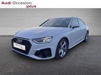 Occasion Audi A4 S-Line 150 ch (110 kW) 2020 Blanc glacier métallisé Berline