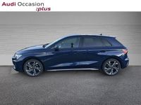 Occasion Audi A3 S-Line 116 ch (85 kW) 2025 Bleu navarre métallisé