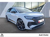Occasion Audi Q4 e-tron S-Line 150 kW (204 ch) 2023 Blanc glacier métallisé SUV