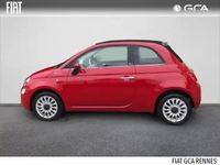 Occasion Fiat 500C Dolcevita 2022 Pasodoble red pastel Cabriolet