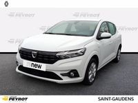 Occasion Dacia Sandero Comfort 2022 Blanc Citadine