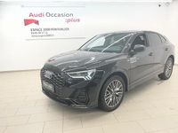 Occasion Audi Q3 Sportback S-Line 150 ch (110 kW) 2023 Noir mythe métallisé SUV