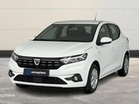 Occasion Dacia Sandero Comfort 68 ch (50 kW) 2022 Blanc Berline
