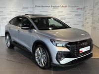 Nouvelle Audi Q4 Sportback e-tron S-Line 210 kW (286 ch) 2025 Argent fleuret métallisé SUV