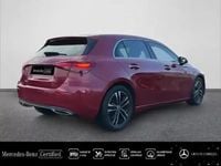 Occasion Mercedes A180 Progressive 137 ch (100 kW) 2023 Rouge patagonie métallisé manufaktur Berline