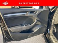Occasion Audi A3 S-Line 150 ch (110 kW) 2018 Noir brillant Berline