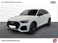 Occasion Audi Q5 Sportback S-Line 265 ch (194 kW) 2023 Blanc glacier métallisé SUV
