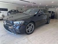 Occasion Mercedes E220 AMG line 2021 Noir Berline