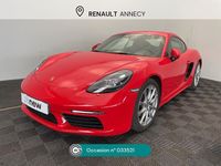 Occasion Porsche 718 Cayman 300 ch (220 kW) 2017 Rouge Coupé