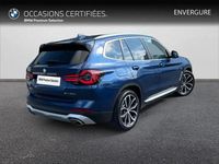 Occasion BMW X3 xLine 186 ch (136 kW) 2022 Bleu SUV