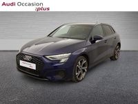 Occasion Audi A3 Sportback e-tron Design 150 ch (110 kW) 2022 Bleu navarre métallisé Citadine