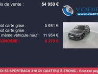 occasion Audi S3 Sportback 310 Cv Quattro S-tronic