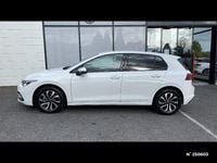 Occasion VW Golf VIII Active 110 ch (80 kW) 2022 Blanc Berline