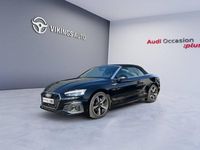 Occasion Audi A5 Cabriolet S-Line 204 ch (150 kW) 2022 Noir mythe métallisé Cabriolet