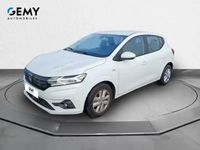 Occasion Dacia Sandero 2022 Blanc glacier Berline