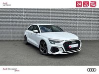 Occasion Audi A3 S-Line 150 ch (110 kW) 2023 Blanc ibis