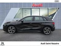 Occasion Audi A3 S-Line 10 ch (7 kW) 2022 Noir mythic metal Berline