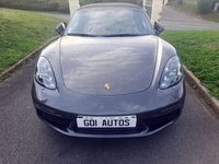 Occasion Porsche 718 Boxster 349 ch (256 kW) 2016 Gris Cabriolet
