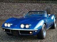 Occasion Chevrolet Corvette Stingray 300 ch (220 kW) 1968 Bleu Cabriolet