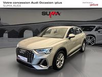 Occasion Audi Q3 Sportback S-Line 150 ch (110 kW) 2022 Argent rosée métallisé SUV