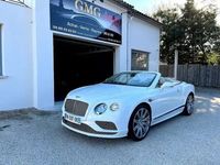 Occasion Bentley Continental GT Convertible 507 ch (372 kW) 2018 Blanc Cabriolet