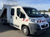occasion Peugeot Boxer II 2.2 HDi 110ch Camion Benne 7 Places Double Cabine TVA20%