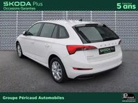 Occasion Skoda Scala 116 ch (85 kW) 2019 Blanc Citadine