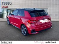 Occasion Audi A1 Sportback S-line plus 116 ch (85 kW) 2025 Rouge progressif métallisé noir mythe métallisé Citadine