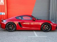 occasion Porsche 718 Cayman GTS 2.5 365 Pdk 982 Rouge Carmin + 23ke