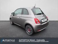 Occasion Fiat 500 Red 2023 Electroclash grey métal Berline