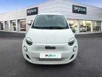 Nouvelle Fiat 500e 2025 Ice white pastel Berline