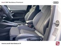 Occasion Audi A3 S-Line 150 ch (110 kW) 2025 Blanc glacier métallisé