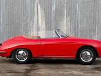 Occasion Porsche 356 91 ch (66 kW) 1960 Rouge Cabriolet