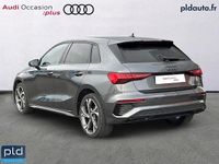Occasion Audi A3 Sportback e-tron S-Line 150 ch (110 kW) 2022 Gris daytona nacré Citadine