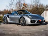 occasion Porsche 991 1 Turbo S Cabrio / Carbon / Burmester / Pdls+